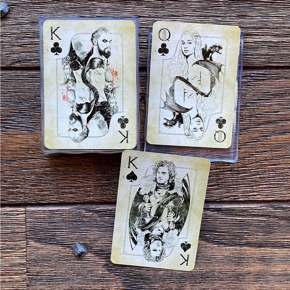 Game of Thrones design playing cards